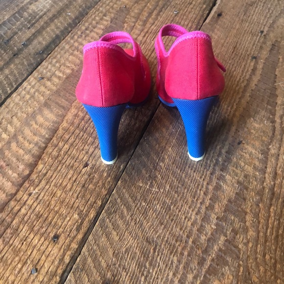 Marc Jacobs Color block canvas heels - Picture 3 of 6